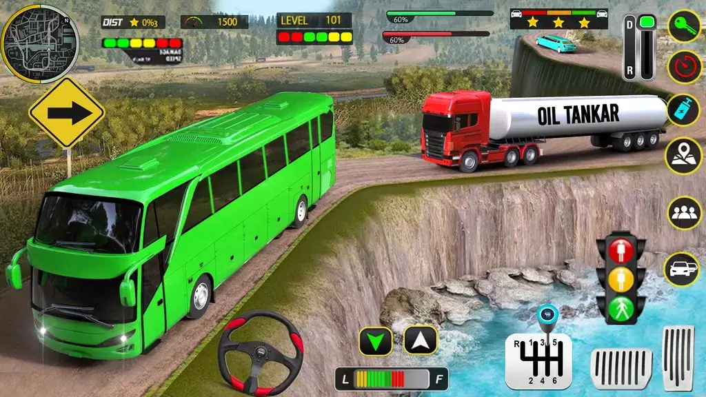 Coach Bus 3D Driving Games Ekran Görüntüsü 3