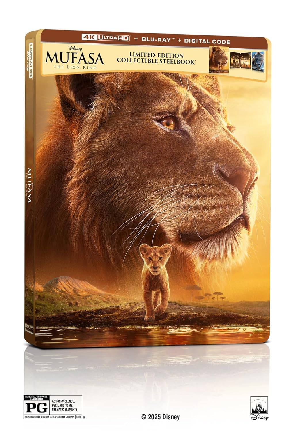 Précommande maintenant: la superbe acier 4K de Mufasa