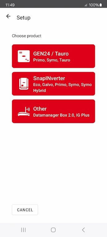 Fronius Solar.start ภาพหน้าจอ 2