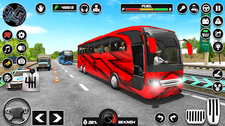 Real Bus Simulator: Bus Games Schermafbeelding 1