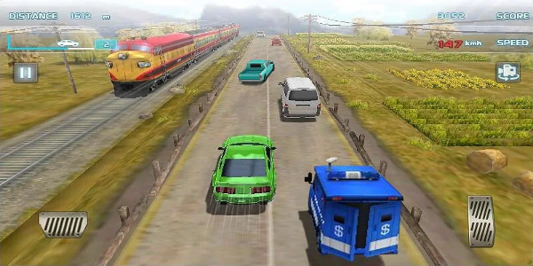 Turbo Driving Racing 3D Capture d'écran 2