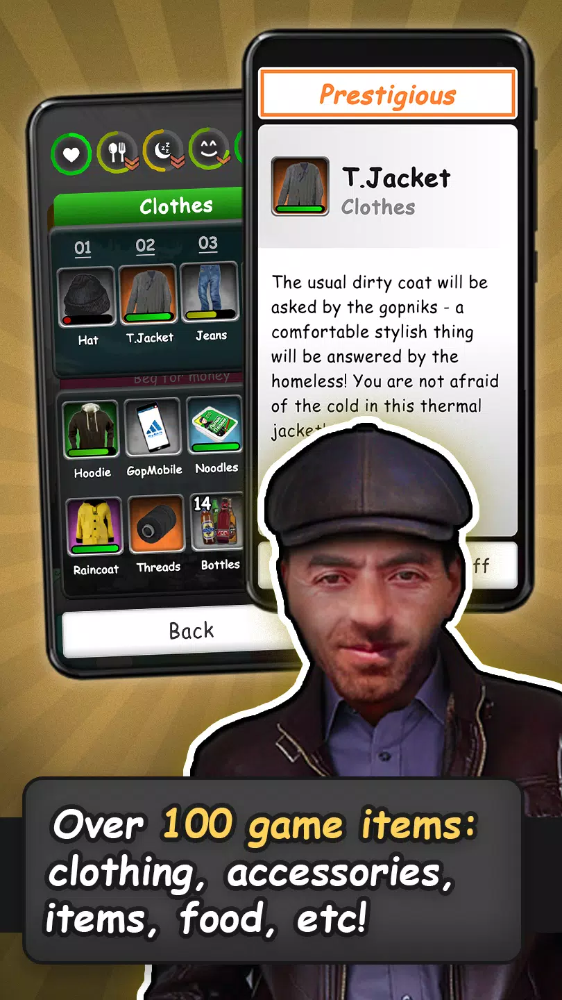 Homeless: Life Simulator 스크린샷 1