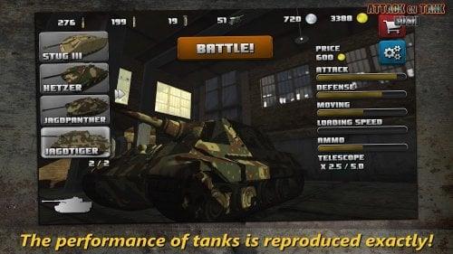 Attack on Tank : World Warfare Captura de tela 2