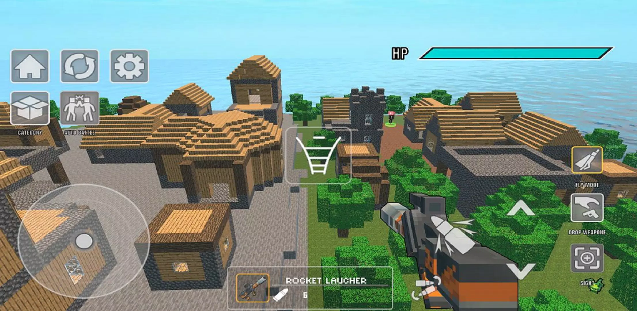 Craft BuildingPixel World II ဖန်သားပြင်ဓာတ်ပုံ 0