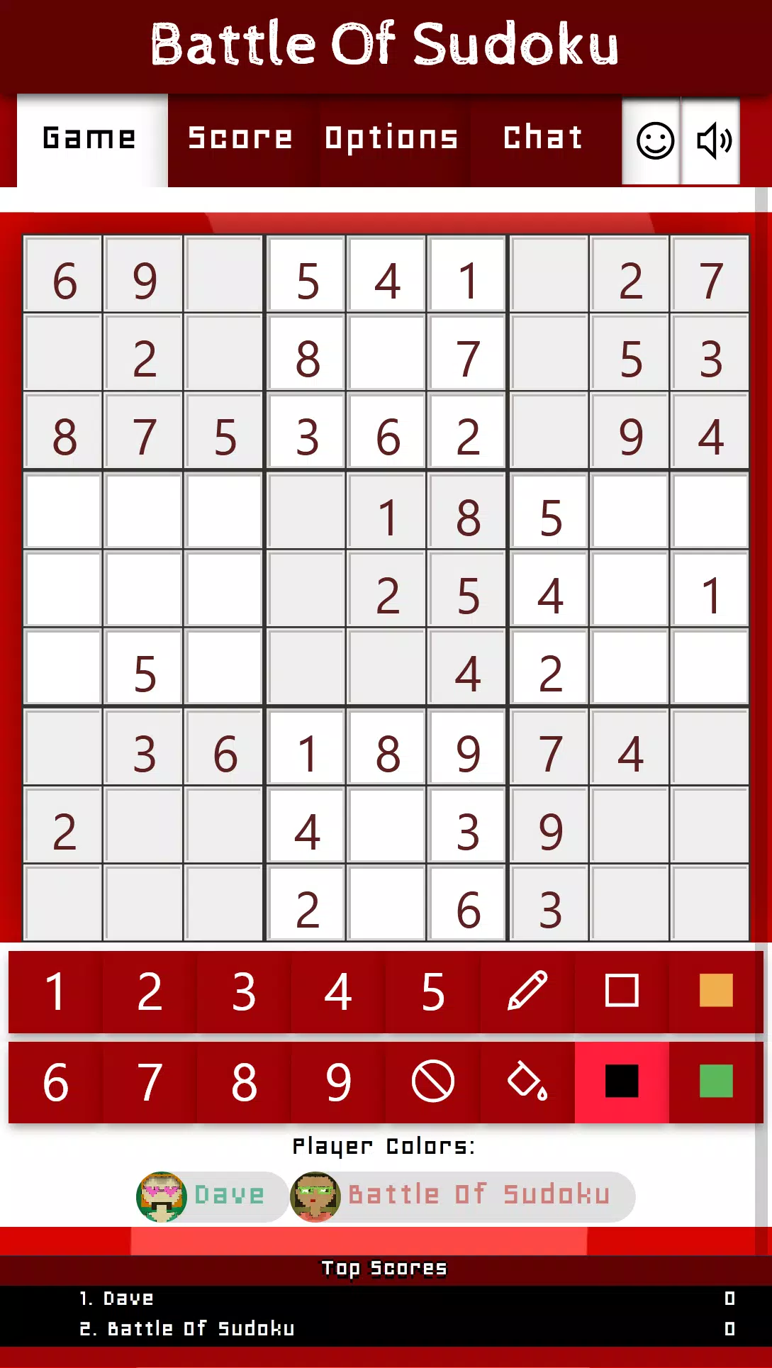 Battle Of Sudoku Ảnh chụp màn hình 0