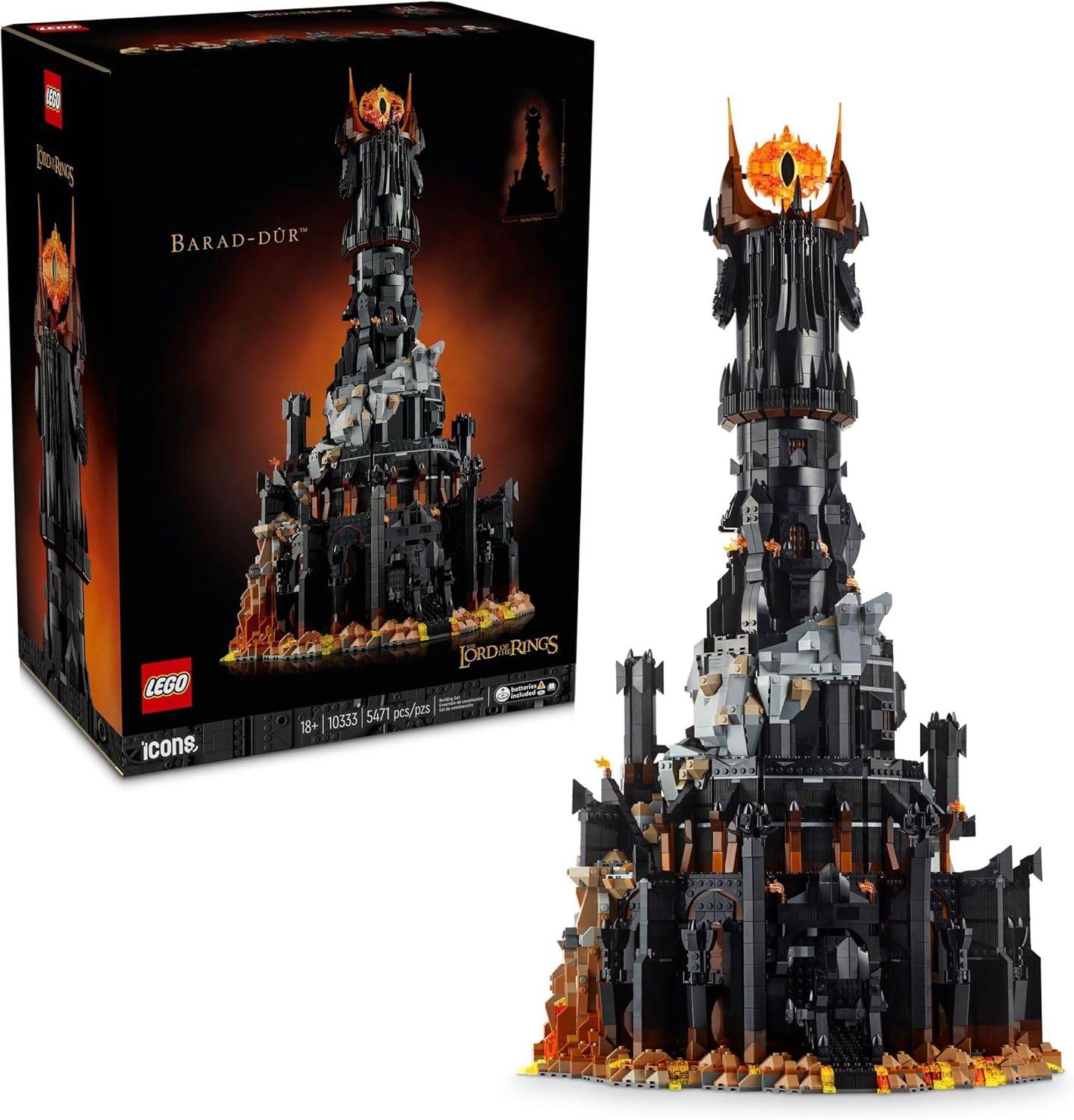 LEGO Barad-dûr set