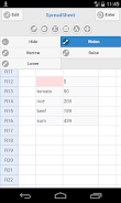 Simple Spreadsheet Captura de tela 2