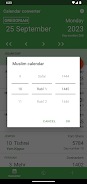 Calendar Converter Screenshot 1