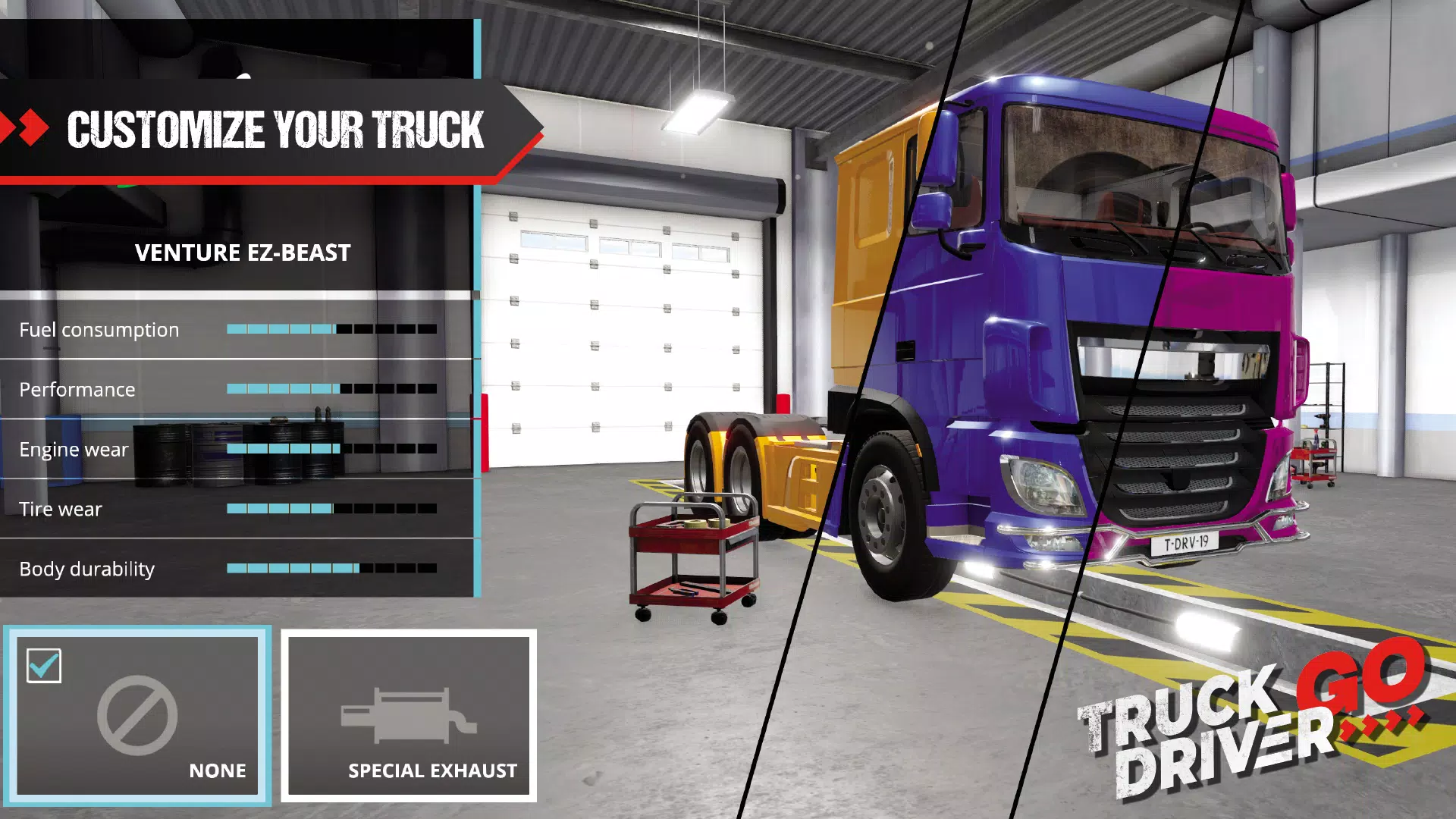 Truck Driver GO Captura de pantalla 1
