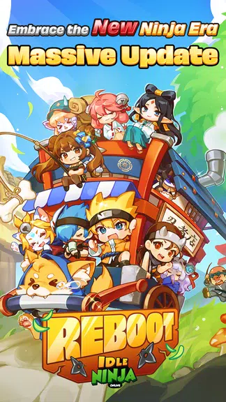 Idle Ninja Online: AFK MMORPG Скриншот 0