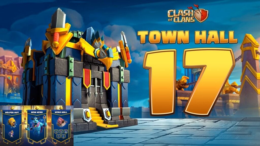 Clash of Clans Drops Town Hall 17 com novos recursos interessantes