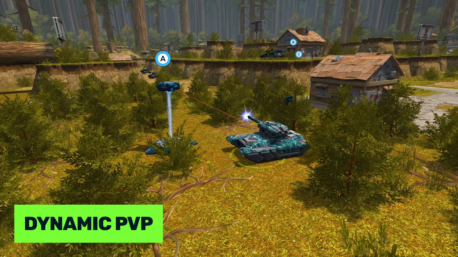 Tanki Online: PvP Tank Battle Ảnh chụp màn hình 1