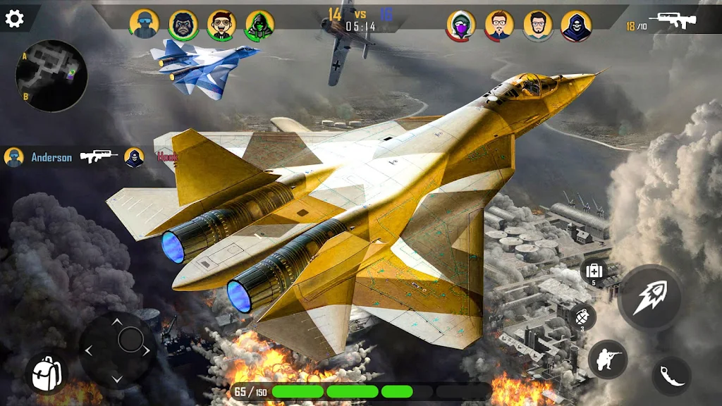 Schermata Fighter Jet Games Warplanes 1