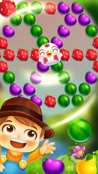 Farm Bubble Shooter Story - Fruits mania Captura de pantalla 3