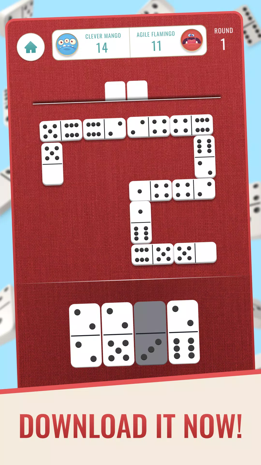 Classic Dominoes: Board Game应用截图第1张