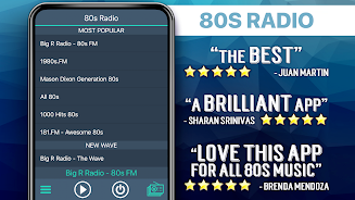 80s Radio Favorites Captura de pantalla 1