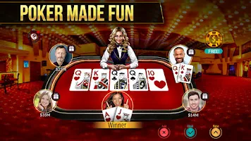 Zynga Poker- Texas Holdem Game Capture d'écran 1