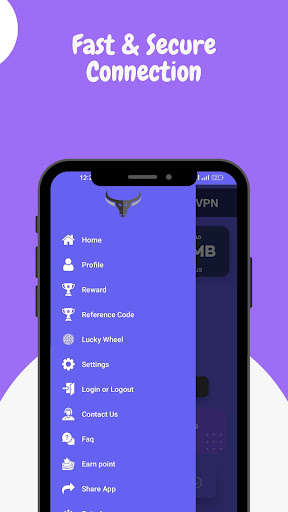 HornVPN ဖန်သားပြင်ဓာတ်ပုံ 1