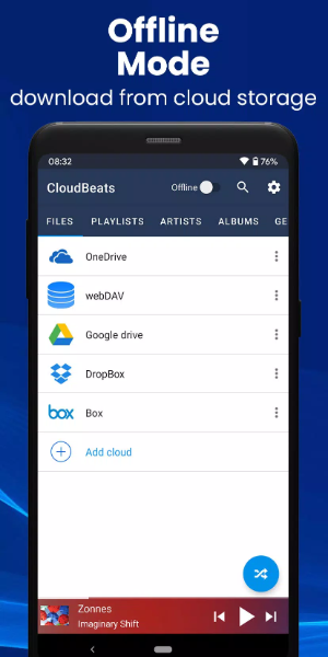 Music Player, Cloud MP3 player應用截圖第1張