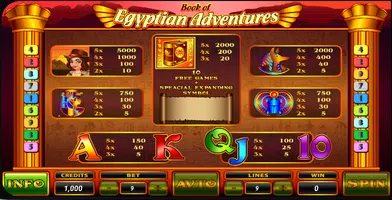 The Pharaohs Book Casino Slots Screenshot 2