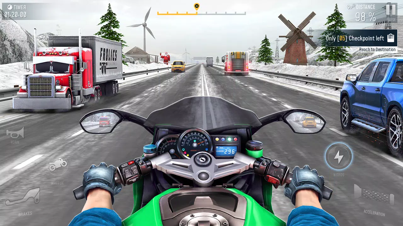 Rider 3D Bike Racing Games Capture d'écran 1