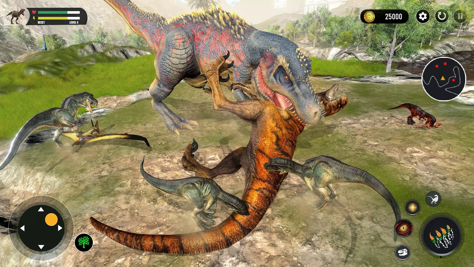 Real Dinosaur Simulator Games Captura de tela 2