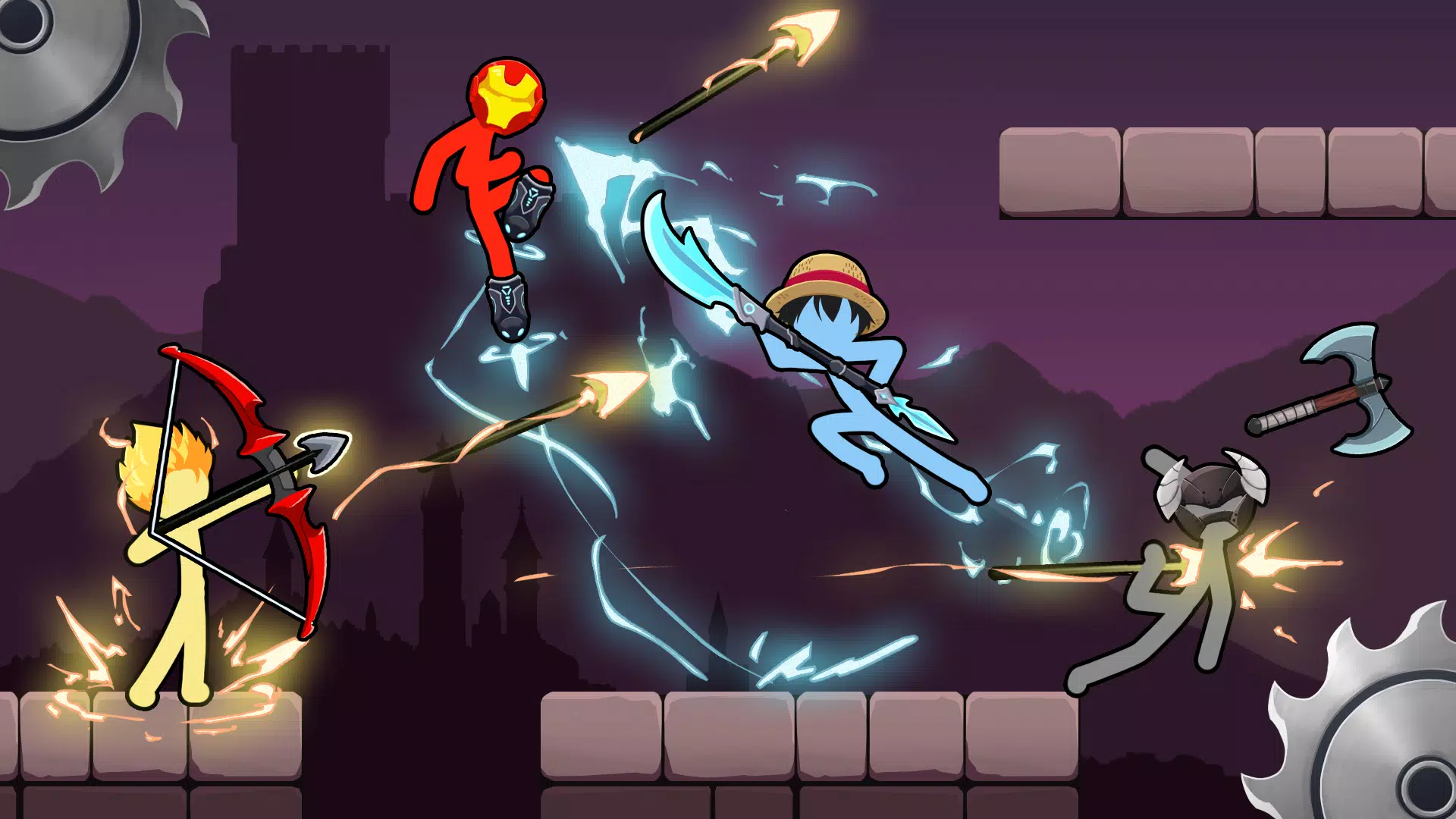 Stickman.IO: Weapon Master Ảnh chụp màn hình 2