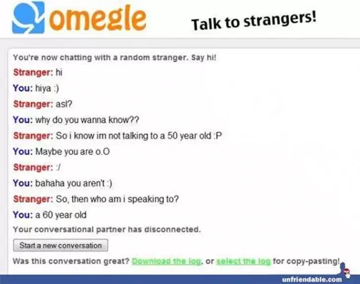 Omegle:Talk To strangers スクリーンショット 0