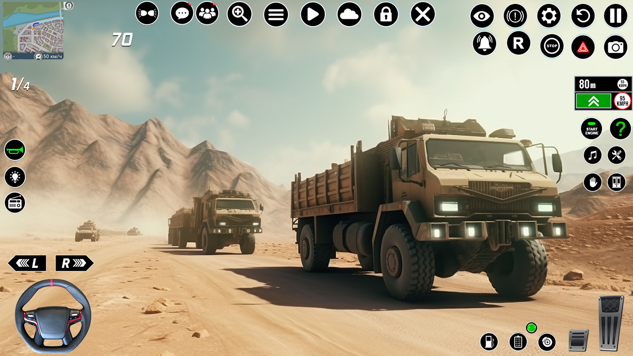 Army Cargo Driver - Truck Game スクリーンショット 0