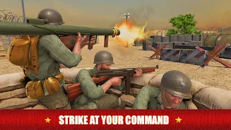 World War Army: War Duty Games Capture d'écran 1