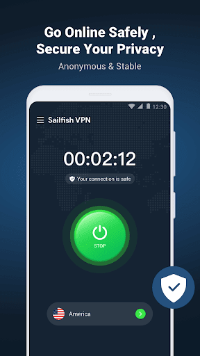 SailfishVPN - Fast, Secure VPN Capture d'écran 3