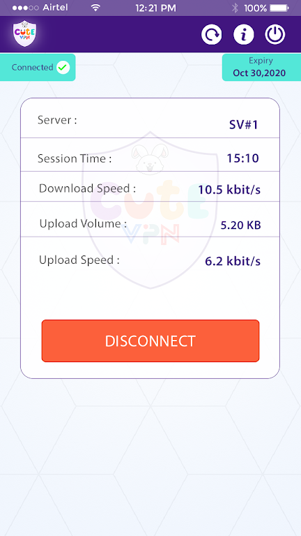 Cute VPN Скриншот 3