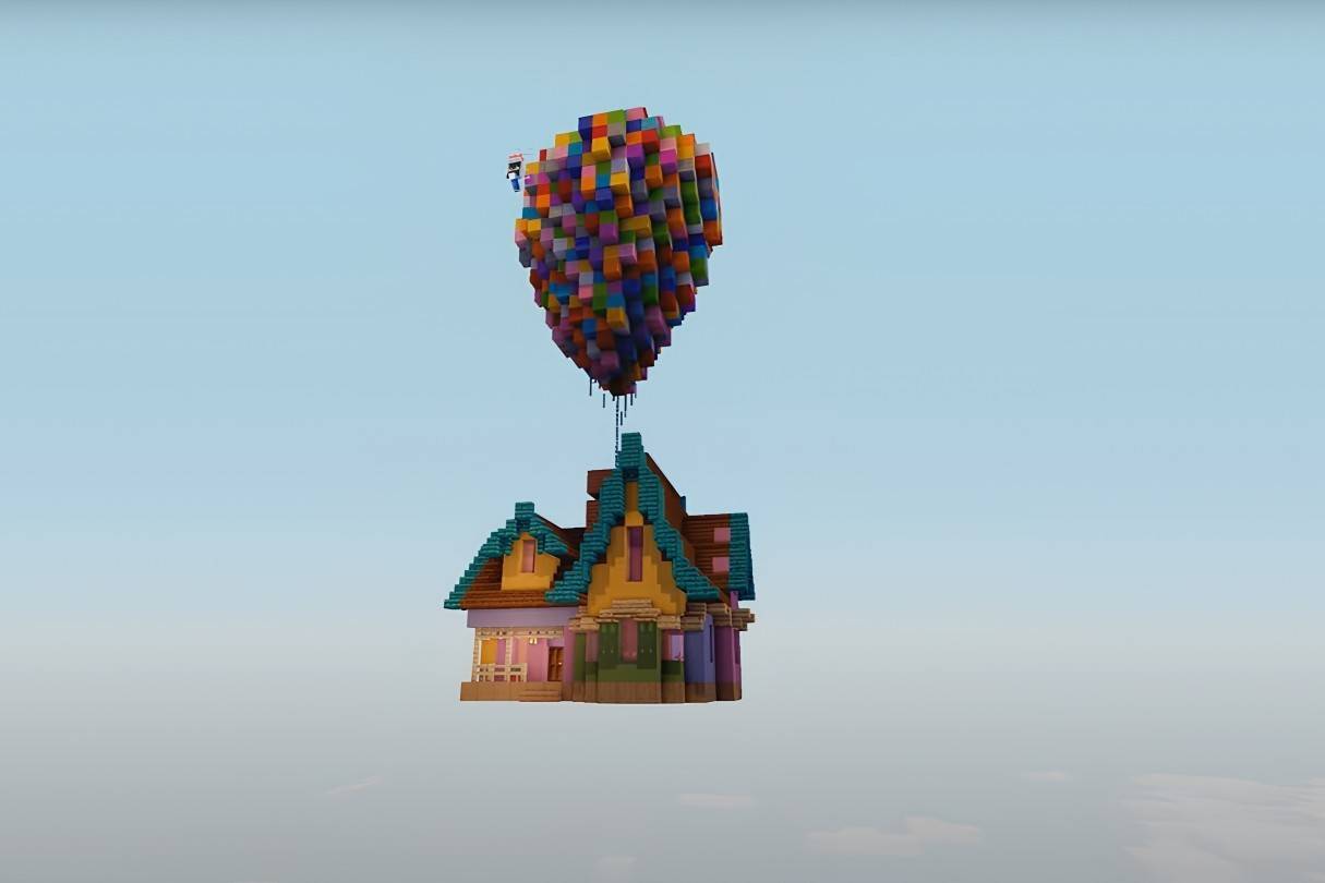 Up house ng Disney Pixar