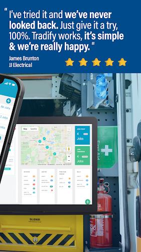 Tradify - Easy Job Management Captura de pantalla 1