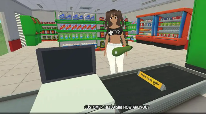 LEWD CASHIER Schermafbeelding 2