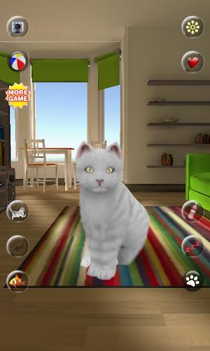 Talking Cute Cat Screenshot 0