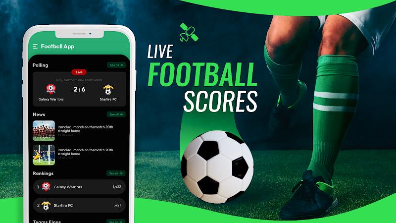 Live football: Live Soccer Captura de pantalla 0