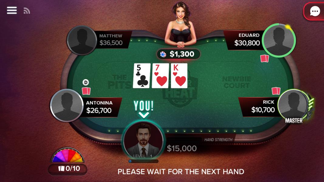 Poker Heat™: Texas Holdem Poker Capture d'écran 2