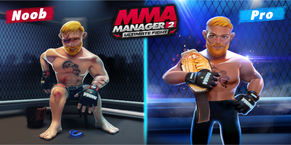 MMAマネージャー2：究極の戦いのゲームプレイスクリーンショット