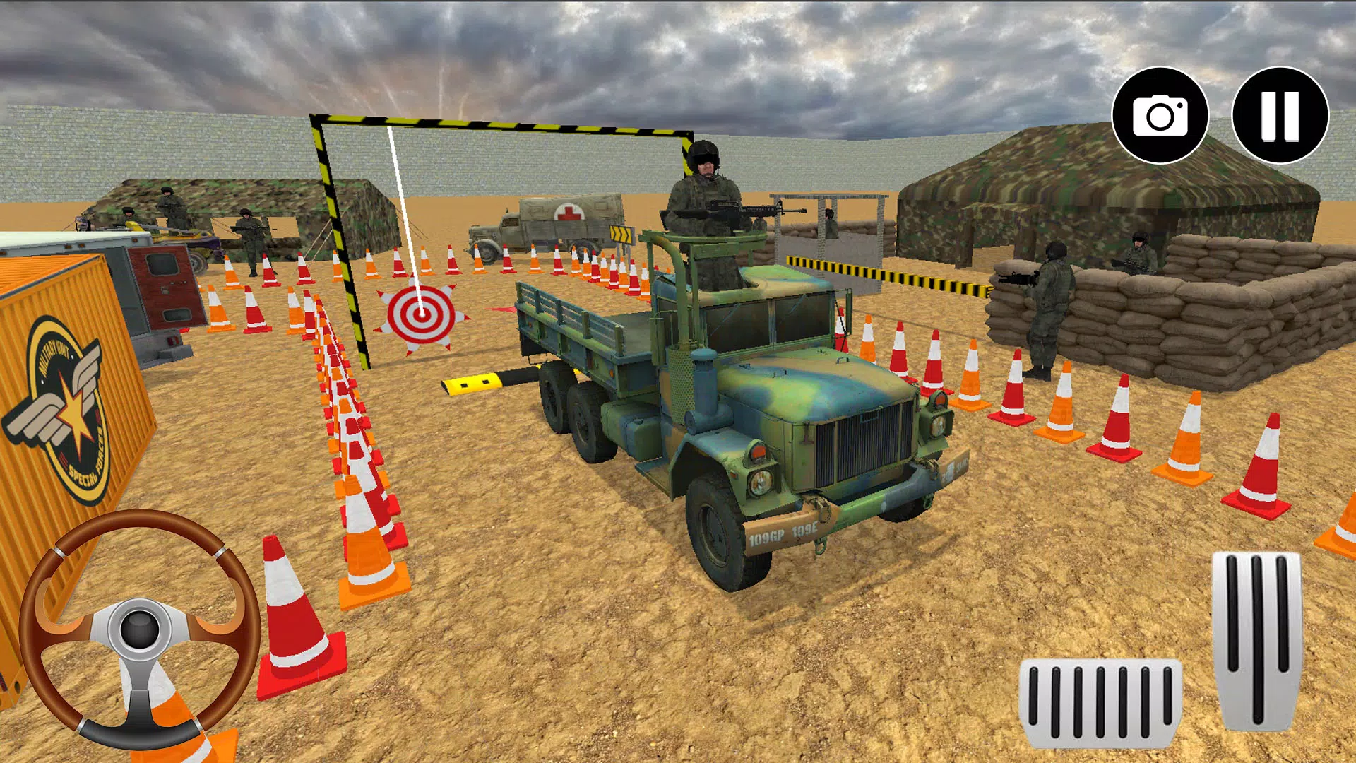 Army Truck Game Simulator 3D স্ক্রিনশট 3