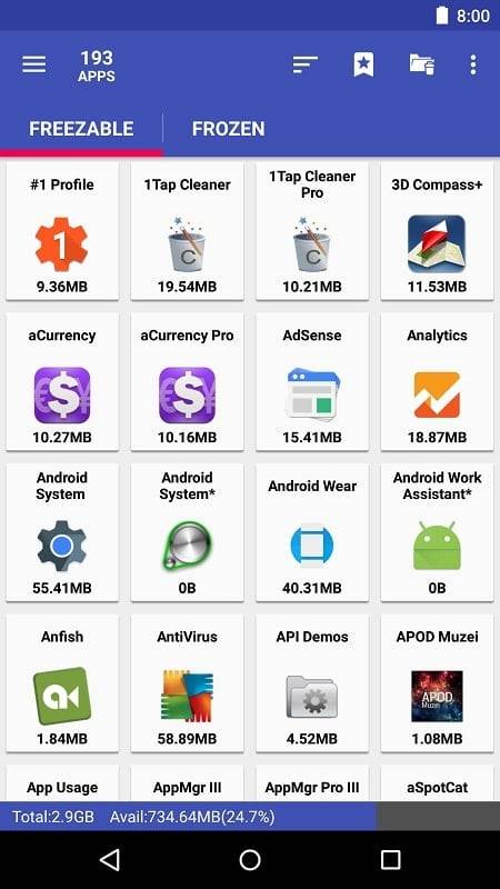AppMgr Pro III应用截图第1张