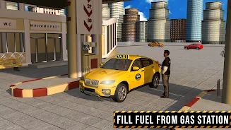 USA Taxi Car Driving: Car Game Ekran Görüntüsü 2