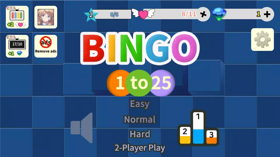 Schermata BINGO 1to25 3