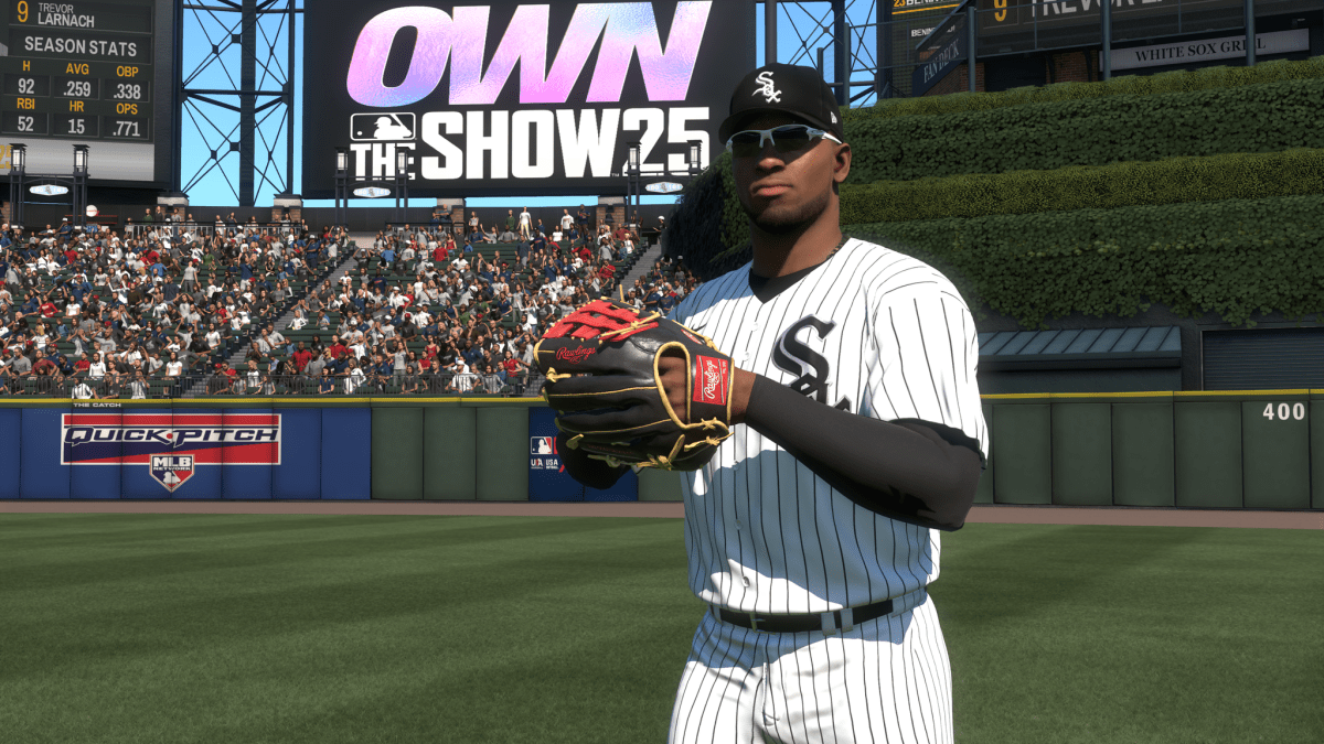 Luis Robert sa MLB Ang palabas 25 bilang bahagi ng isang artikulo tungkol sa base hit sa kanang bukid na bug.