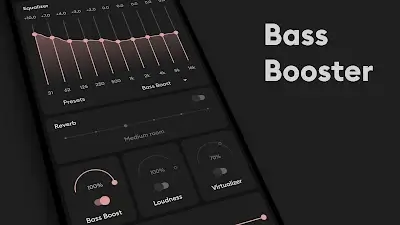 Flat Equalizer - Bass Booster স্ক্রিনশট 2