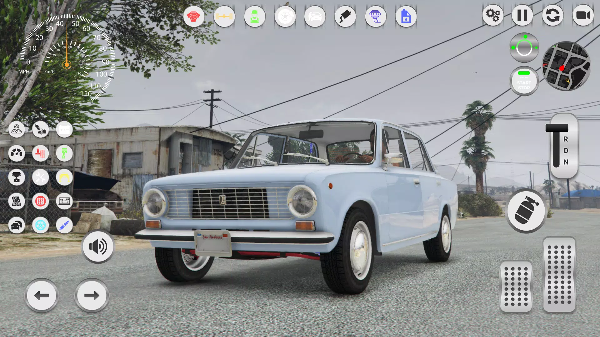 VAZ 2101: Soviet Era Simulator Ekran Görüntüsü 0