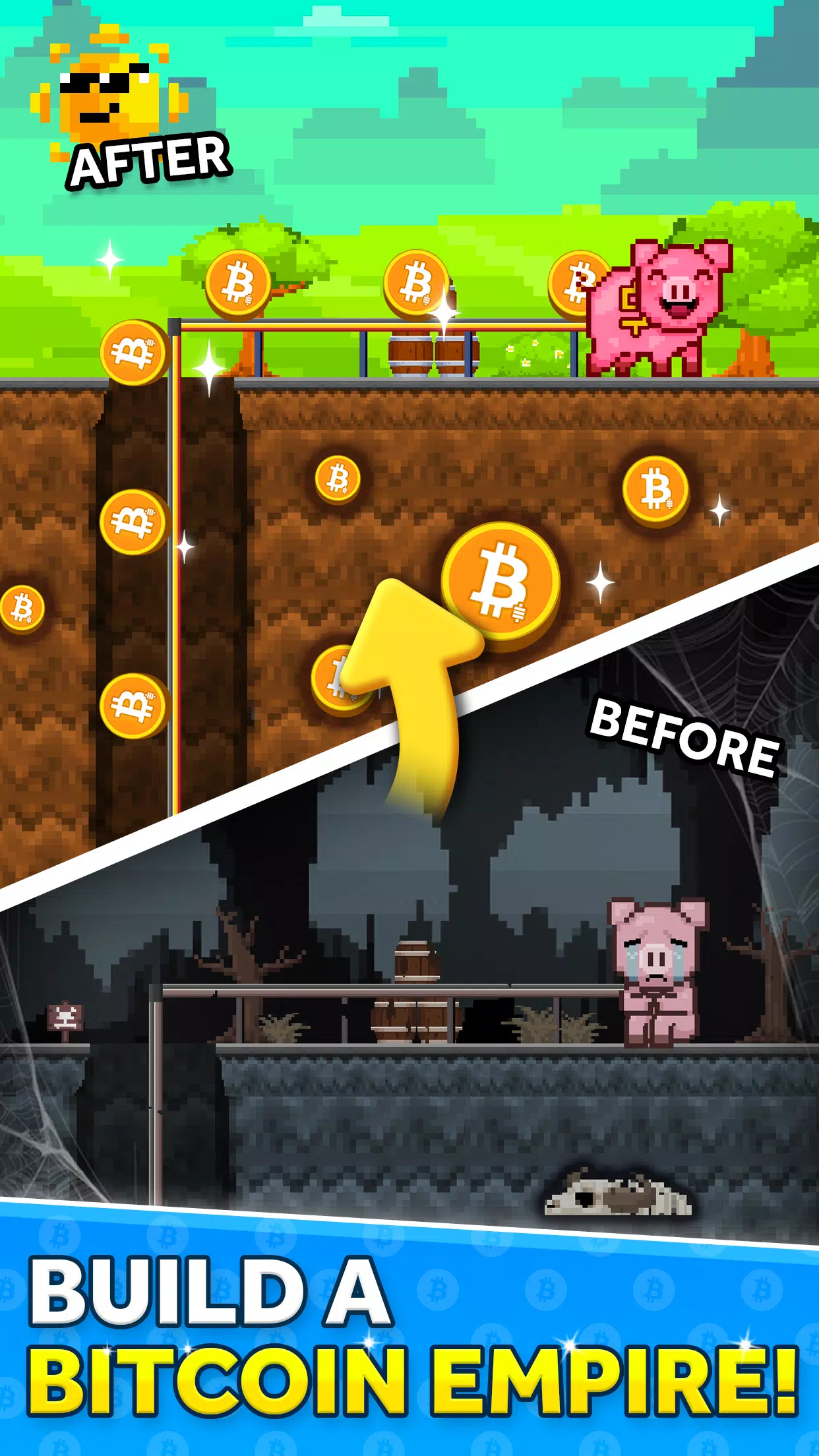 Bitcoin Miner Captura de tela 3