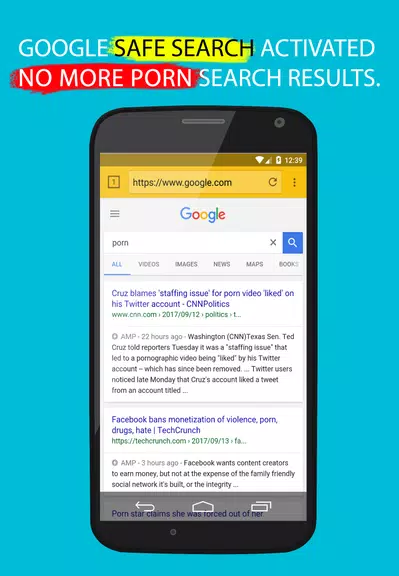 Porn Blocker: Safe Search 스크린샷 0