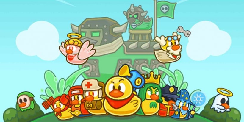 橡皮鴨：閒置小隊遊戲在iOS和Android上發布 - 體驗黃色子彈天堂動作