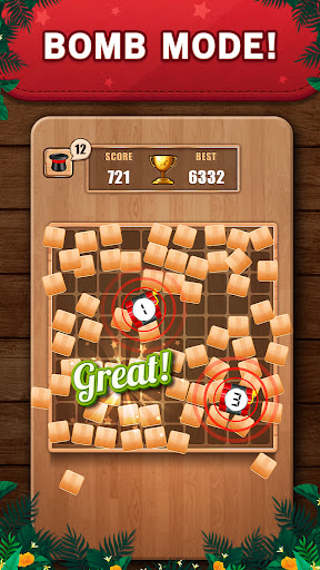 Schermata Wooden 100 Block Puzzle Game 2